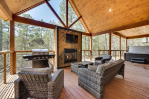 Family-Friendly Broken Bow Cabin Rental with Hot Tub